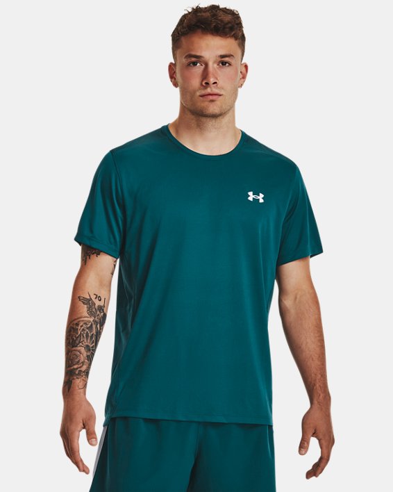 Men's UA Speed Stride 2.0 T-Shirt in Green image number 0